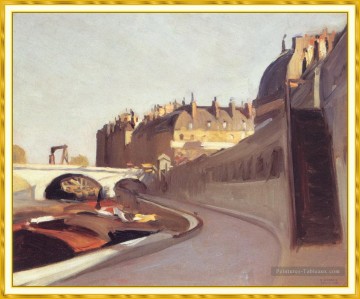 les grands augustins quaid Edward Hopper Peinture à l'huile
